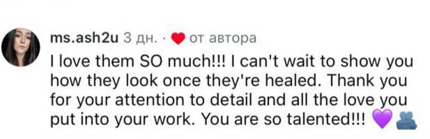 Client Review Screenshot